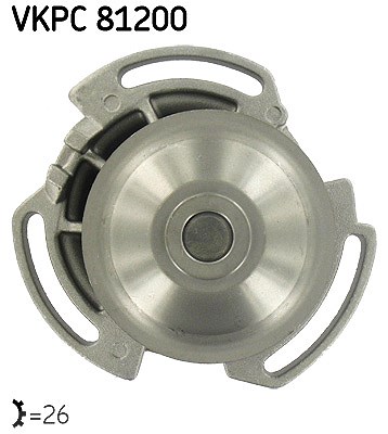 Skf Wasserpumpe [Hersteller-Nr. VKPC81200] für Audi, VW