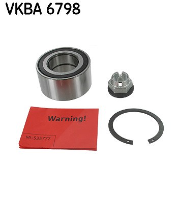 Skf Radlagersatz [Hersteller-Nr. VKBA6798] für Dacia, Renault