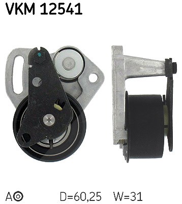 Skf Spannrolle, Zahnriemen [Hersteller-Nr. VKM12541] für Alfa Romeo, Lancia