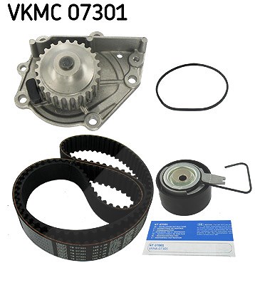 Skf Wasserpumpe + Zahnriemensatz [Hersteller-Nr. VKMC07301] für Mg, Rover, Land Rover, Lotus