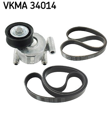 Skf Keilrippenriemensatz [Hersteller-Nr. VKMA34014] für Ford, Volvo