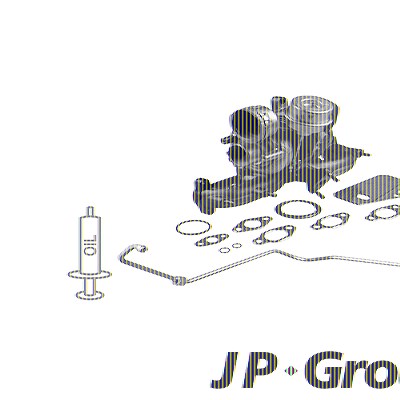 Jp Group Lader, Aufladung [Hersteller-Nr. 1117801110] für VW