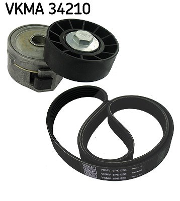 Skf Keilrippenriemensatz [Hersteller-Nr. VKMA34210] für Ford