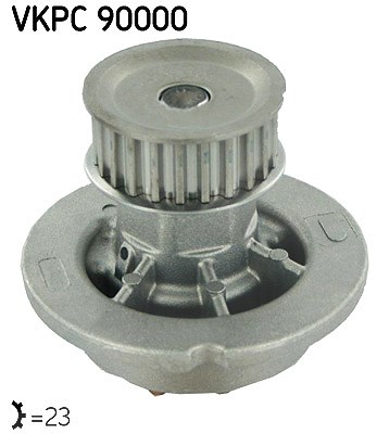 Skf Wasserpumpe [Hersteller-Nr. VKPC90000] für Chevrolet, Daewoo