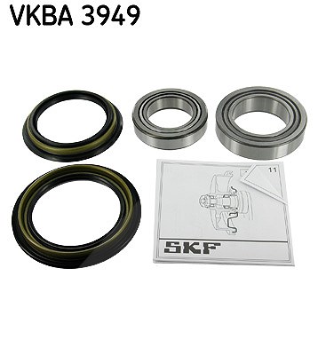 Skf Radlagersatz [Hersteller-Nr. VKBA3949] für Mazda, Ford