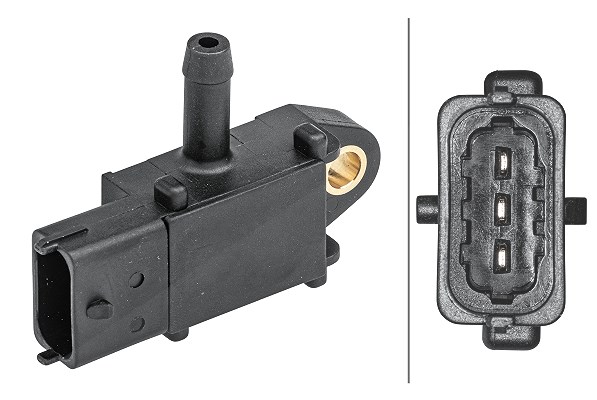 Hella Sensor, Abgasdruck [Hersteller-Nr. 6PP009409-071] für Chevrolet, Vauxhall, Opel