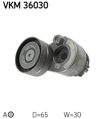 Skf Spannrolle, Keilrippenriemen [Hersteller-Nr. VKM36030] für Nissan, Opel, Vauxhall, Volvo, Mitsubishi, Renault