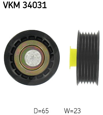 Skf Umlenk-/Führungsrolle, Keilrippenriemen [Hersteller-Nr. VKM34031] für Jaguar, Ford