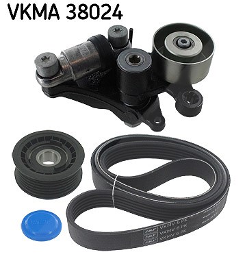 Skf Keilrippenriemensatz [Hersteller-Nr. VKMA38024] für Mercedes-Benz