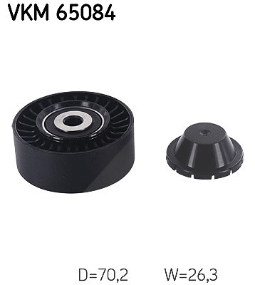 Skf Umlenk-/Führungsrolle, Keilrippenriemen [Hersteller-Nr. VKM65084] für Kia, Hyundai