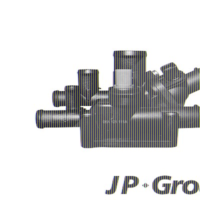 Jp Group Thermostatgehäuse mit Thermostat 105 °C [Hersteller-Nr. 1114508000] für Audi, VW, Skoda