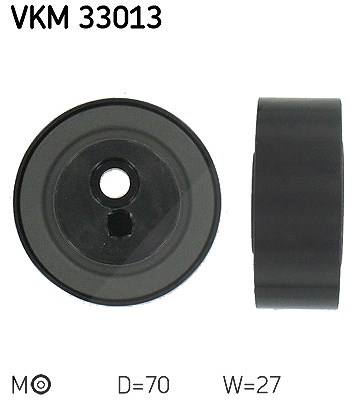 Skf Spannrolle, Keilrippenriemen [Hersteller-Nr. VKM33013] für Peugeot, Fiat, Volvo, Citroën, Lancia, Suzuki