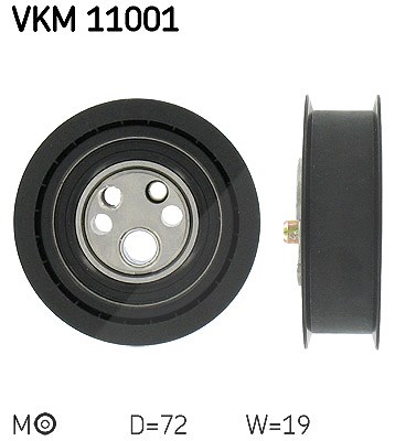 Skf Spannrolle, Zahnriemen [Hersteller-Nr. VKM11001] für Audi
