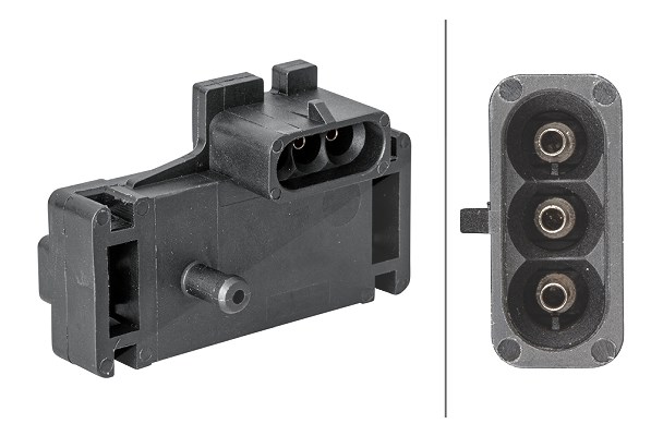 Hella Sensor, Saugrohrdruck [Hersteller-Nr. 6PP009400-221] für Peugeot, Hyundai, Vauxhall, Ford, Volvo, Renault, Fiat, Alfa Romeo, Citroën, Opel, Kia,