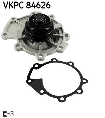 Skf Wasserpumpe [Hersteller-Nr. VKPC84626] für Ford, Jaguar