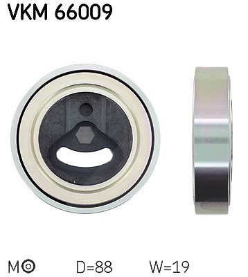 Skf Spannrolle, Keilrippenriemen [Hersteller-Nr. VKM66009] für Suzuki