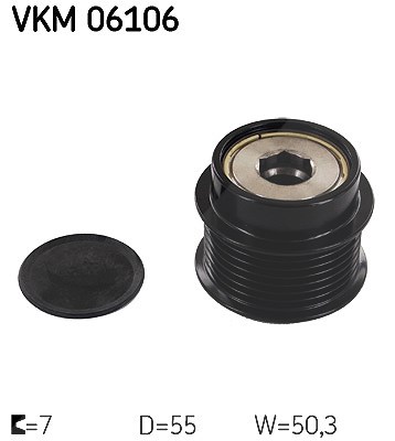 Skf Generatorfreilauf [Hersteller-Nr. VKM06106] für Toyota