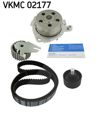 Skf Wasserpumpe + Zahnriemensatz [Hersteller-Nr. VKMC02177] für Fiat, Alfa Romeo, Lancia