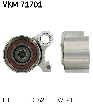 Skf Spannrolle, Zahnriemen [Hersteller-Nr. VKM71701] für Toyota