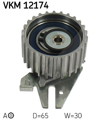 Skf Spannrolle, Zahnriemen [Hersteller-Nr. VKM12174] für Chevrolet, Saab, Chrysler, Lancia, Opel, Jeep, Fiat, Alfa Romeo, Cadillac, Vauxhall, Suzuki