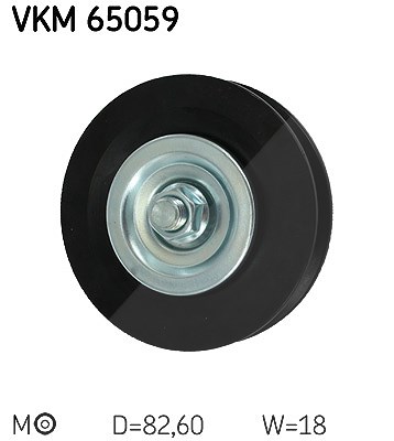 Skf Spannrolle, Keilriemen [Hersteller-Nr. VKM65059] für Mitsubishi