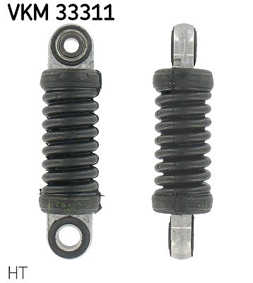 Skf Spannrolle, Keilrippenriemen [Hersteller-Nr. VKM33311] für Fiat, Lancia, Citroën, Suzuki, Peugeot
