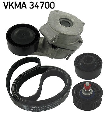 Skf Keilrippenriemensatz [Hersteller-Nr. VKMA34700] für Peugeot, Fiat, Ford, Citroën