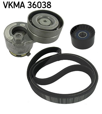 Skf Keilrippenriemensatz [Hersteller-Nr. VKMA36038] für Renault, Vauxhall, Nissan, Volvo, Opel