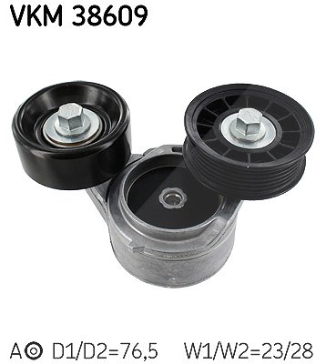 Skf Spannrolle, Keilrippenriemen [Hersteller-Nr. VKM38609] für Jeep, Chrysler, Dodge