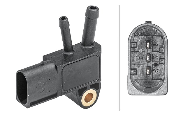 Hella Sensor, Abgasdruck [Hersteller-Nr. 6PP009409-171] für Mercedes-Benz, Dodge, Lancia, Smart, Chrysler, Jeep