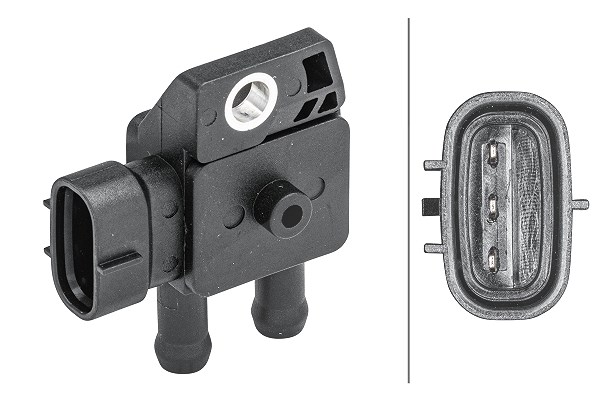 Hella Sensor, Abgasdruck [Hersteller-Nr. 6PP009409-291] für Nissan, Kia, Hyundai