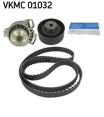 Skf Wasserpumpe + Zahnriemensatz [Hersteller-Nr. VKMC01032] für Audi