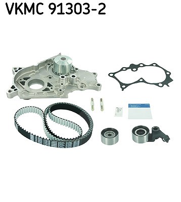 Skf Wasserpumpe + Zahnriemensatz [Hersteller-Nr. VKMC91303-2] für Toyota