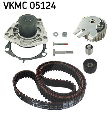 Skf Wasserpumpe + Zahnriemensatz [Hersteller-Nr. VKMC05124] für Opel, Saab, Vauxhall