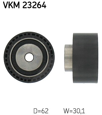Skf Umlenk-/Führungsrolle, Zahnriemen [Hersteller-Nr. VKM23264] für Peugeot, Lancia, Fiat, Citroën, Suzuki