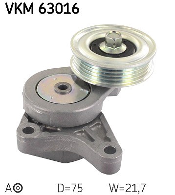 Skf Spannrolle, Keilrippenriemen [Hersteller-Nr. VKM63016] für Honda
