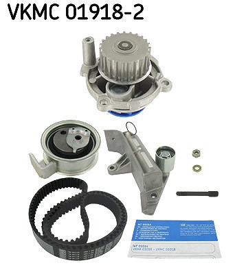 Skf Wasserpumpe + Zahnriemensatz [Hersteller-Nr. VKMC01918-2] für Audi, VW