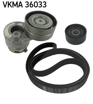 Skf Keilrippenriemensatz [Hersteller-Nr. VKMA36033] für Nissan, Opel, Mitsubishi, Renault, Vauxhall