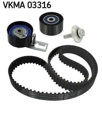 Skf Zahnriemensatz [Hersteller-Nr. VKMA03316] für Toyota, Mitsubishi, Peugeot, Ds, Ford, Volvo, Fiat, Citroën, Mazda, Opel