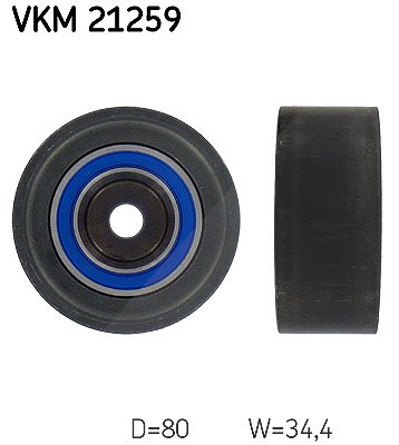 Skf Umlenk-/Führungsrolle, Zahnriemen [Hersteller-Nr. VKM21259] für Seat, Skoda, VW, Audi