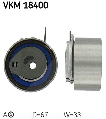 Skf Spannrolle, Zahnriemen [Hersteller-Nr. VKM18400] für Chrysler, Dodge, Jeep