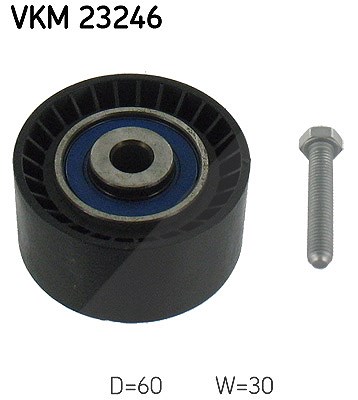 Skf Umlenk-/Führungsrolle, Zahnriemen [Hersteller-Nr. VKM23246] für Toyota, Rover, Fiat, Nissan, Peugeot, Suzuki, Lancia, Iran Khodro, Mega, Santana,