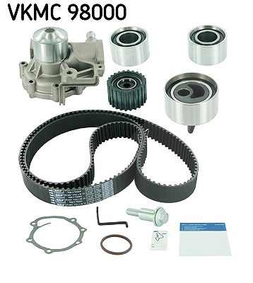 Skf Wasserpumpe + Zahnriemensatz [Hersteller-Nr. VKMC98000] für Subaru