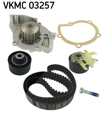 Skf Wasserpumpe + Zahnriemensatz [Hersteller-Nr. VKMC03257] für Peugeot, Ford, Lancia, Citroën, Fiat, Volvo