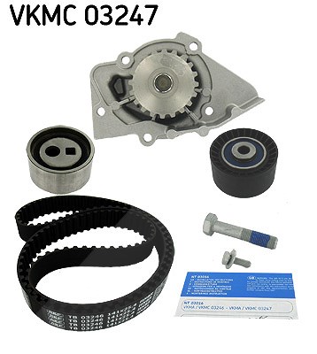 Skf Wasserpumpe + Zahnriemensatz [Hersteller-Nr. VKMC03247] für Santana, Citroën, Peugeot, Lancia, Fiat, Suzuki