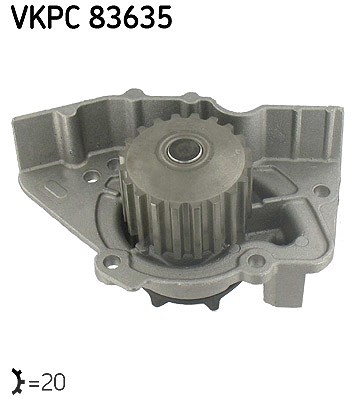 Skf Wasserpumpe [Hersteller-Nr. VKPC83635] für Peugeot, Citroën
