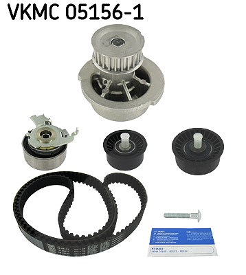 Skf Wasserpumpe + Zahnriemensatz [Hersteller-Nr. VKMC05156-1] für Opel, Vauxhall