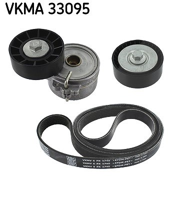 Skf Keilrippenriemensatz [Hersteller-Nr. VKMA33095] für Fiat, Peugeot, Citroën, Lancia