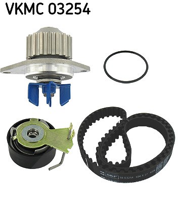 Skf Wasserpumpe + Zahnriemensatz [Hersteller-Nr. VKMC03254] für Fiat, Hyundai, Citroën, Peugeot