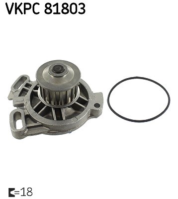 Skf Wasserpumpe [Hersteller-Nr. VKPC81803] für VW
